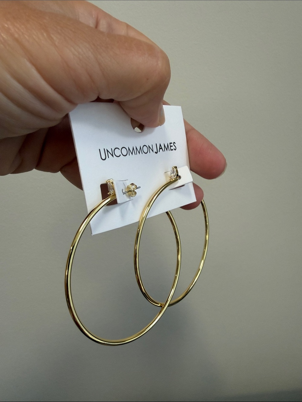 Uncommon James “Touch of Fem” Hoops - Picture 2 of 4